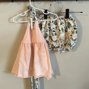 Floral Toddler Outfit